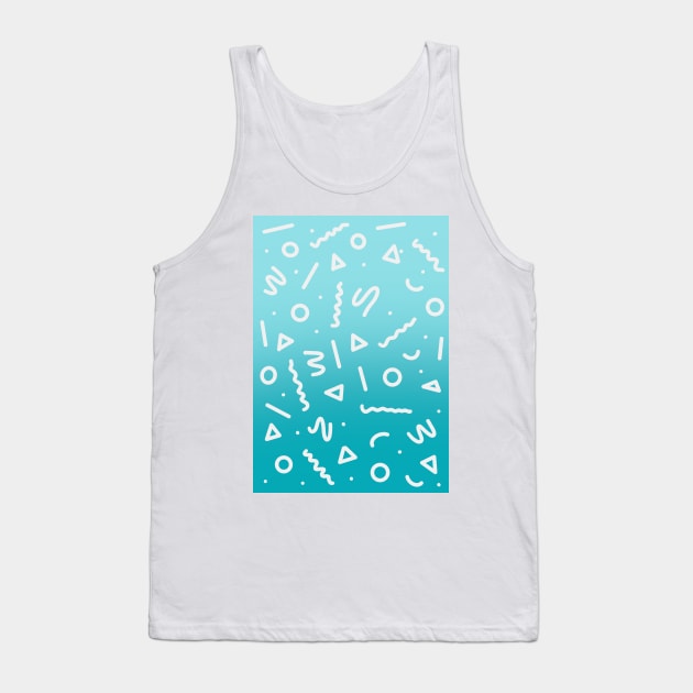 Geo Geo Tank Top by showmetype